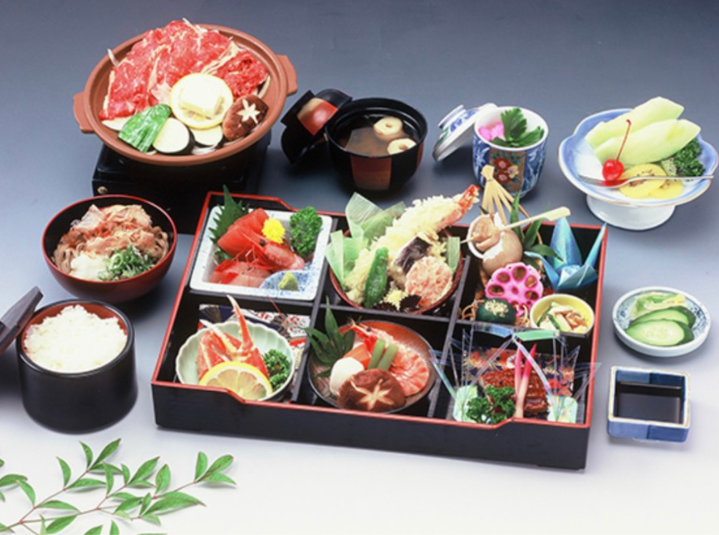 豪華な昼食